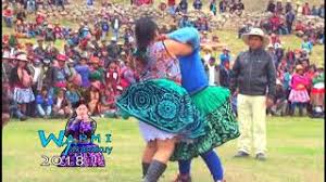 Lễ hội cổ truyền Warmi Takanakuy 2018 CHUMBIVILCAS nữ nhân Mexico đục nhau chí cốt