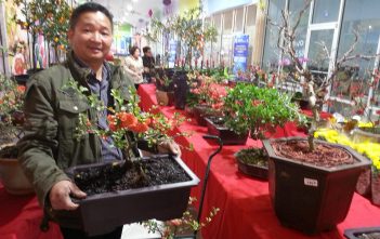 Hoa Tết Phương Nursery đẹp, tươi, giá rẽ bán tại Bến Thành Plaza đễ cãm tạ quý khách chiếu cố từ trước tới nay