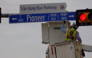 Lễ khánh thành tên đường Trần Hưng Đạo tại thành phố Arlington, Texas