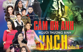 Vận động tổ chức và bảo trợ đại nhạc hội Cám Ơn Anh tại Dallas