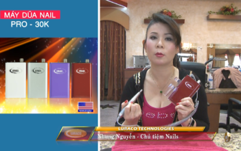 Nhỏ gọn, bền đẹp, chất lượng, sản xuất tại Mỹ. Máy dũa Nail Pro-30K, Pro-40K, JET NAM CHÂM LURACO sự lựa chọn hàng đầu cho tiệm nails