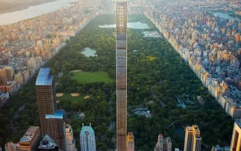 Tòa nhà chọc trời mỏng nhất thế giới ở Manhattan vừa được hoàn thành