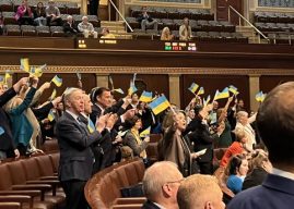 While US Inflation is Reaching an All Time High, Democrats Wave Ukraine Flags on House Floor as $61 Billion Aid Bill Passes