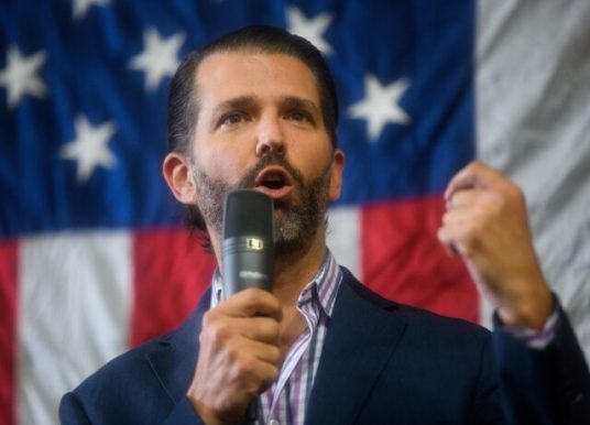 ‘They’re Not Our Friends’: Don Jr. Warns Against Republicans Unbothered by Mike Johnson’s Ukraine Flip-Flop