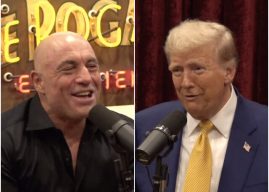 Trump ’Freeballs’ in Three Hour Marathon Interview on Joe Rogan Experience